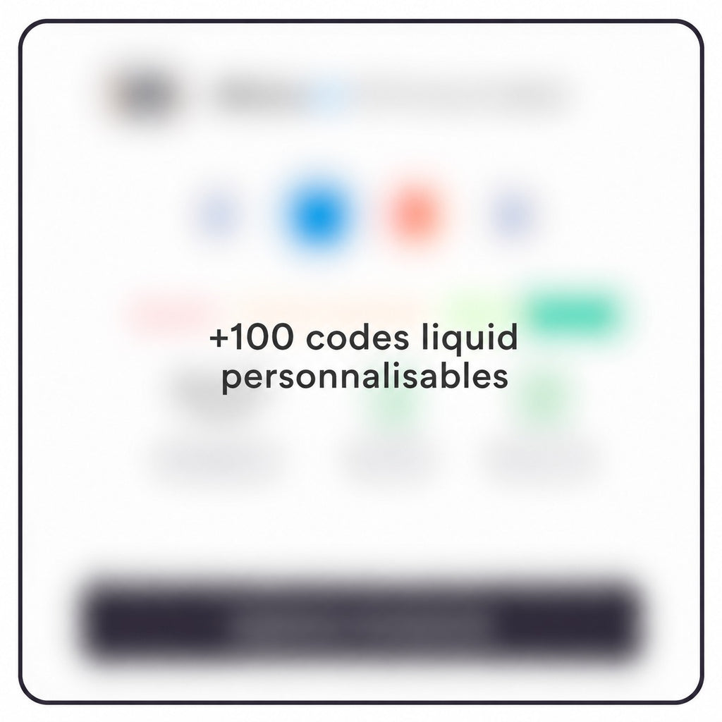 Pack plus de +100 codes Liquid pour shopify